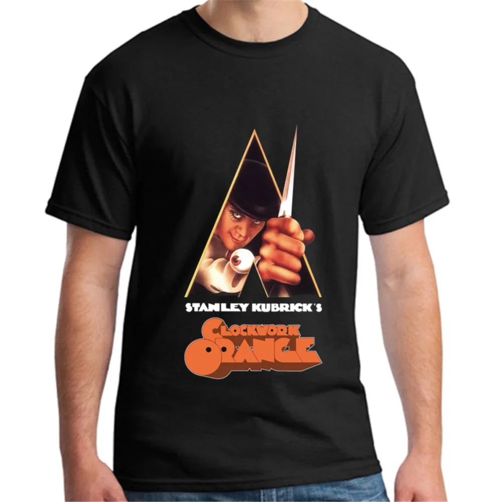New Design Movie Stanley Kubrick's Clockwork Orange T-shirt Man Short-sleeve Casual New T Shirts High Quality Tees plus Size 3XL
New Design Movie Stanley Kubrick's Clockwork Orange T-shirt Man Short-sleeve Casual New T Shirts High Quality Tees plus Size 3XL