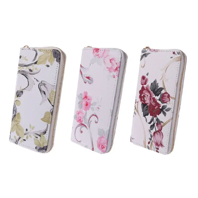 THINKTHENDO Women Zipper Wallet Printing Clutch Bag Lady Elegant Wallet Female Purse Phone Bag Girl Long Wallets
THINKTHENDO Women Zipper Wallet Printing Clutch Bag Lady Elegant Wallet Female Purse Phone Bag Girl Long Wallets