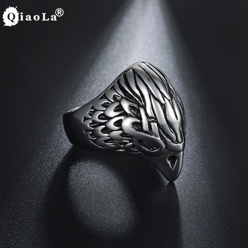 Vintage 316L Stainless Steel Animal Ring Big Eagle Head Punk Biker Accessories For Heavy Men Gothic Vintage Jewelry Wholesale
Vintage 316L Stainless Steel Animal Ring Big Eagle Head Punk Biker Accessories For Heavy Men Gothic Vintage Jewelry Wholesale