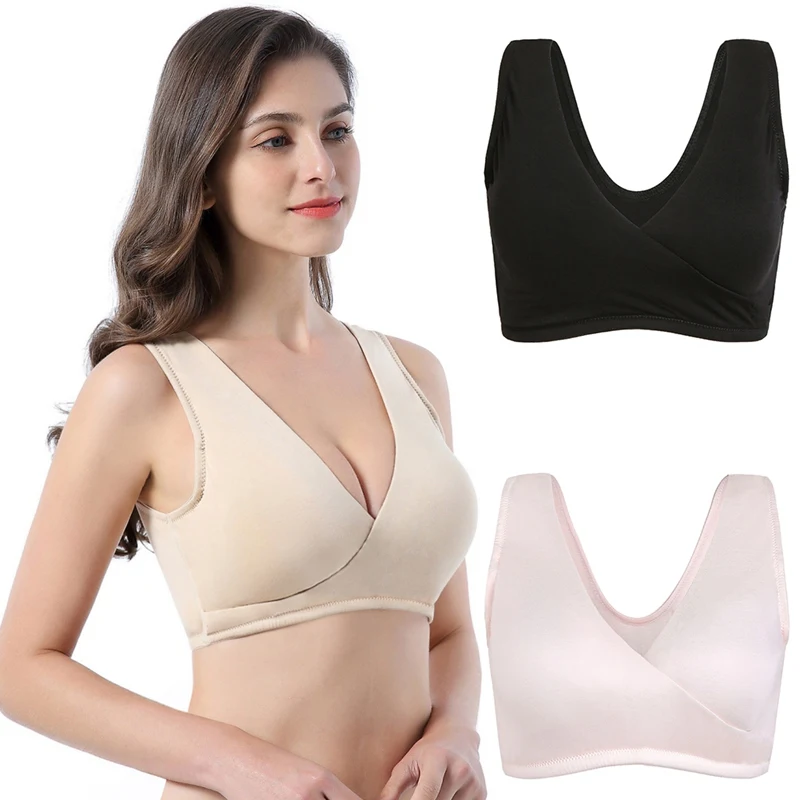 Cotton Maternity Nursing Bra Pregnant Clothes Women Soft Feeding Sleeping Bras Wire Free Breastfeeding Underwear
Cotton Maternity Nursing Bra Pregnant Clothes Women Soft Feeding Sleeping Bras Wire Free Breastfeeding Underwear