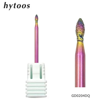 HYTOOS 2*4mm Rainbow Diamond Nail Drill Bit 3/32" Electric Drills Accessories Tools Rotary Diamond Burr Manicure Bits Nail Mills
HYTOOS 2*4mm Rainbow Diamond Nail Drill Bit 3/32" Electric Drills Accessories Tools Rotary Diamond Burr Manicure Bits Nail Mills