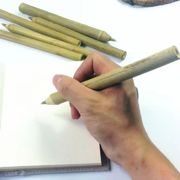 20pcs/lot Natural Bamboo ballpoint pen Handmade style Kawaii gift roller ball pen office school supplies
20pcs/lot Natural Bamboo ballpoint pen Handmade style Kawaii gift roller ball pen office school supplies