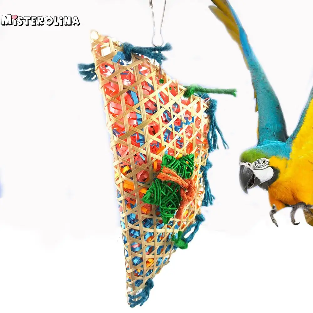 Misterolina Grass Pet Bird Parrot Swing Cage Toy Foraging Toys Chew Bites for Parakeet Cockatiel swing Cages Playing Toy ZYW4190
Misterolina Grass Pet Bird Parrot Swing Cage Toy Foraging Toys Chew Bites for Parakeet Cockatiel swing Cages Playing Toy ZYW4190