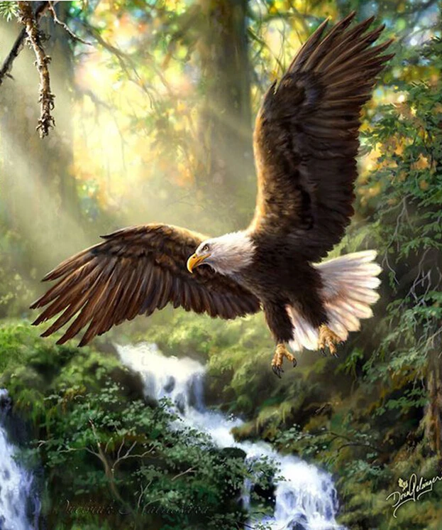 Full Square Diamond 5D DIY Diamond Painting "Soaring eagle" Embroidery Cross Stitch Rhinestone Mosaic Painting Decor
Full Square Diamond 5D DIY Diamond Painting "Soaring eagle" Embroidery Cross Stitch Rhinestone Mosaic Painting Decor