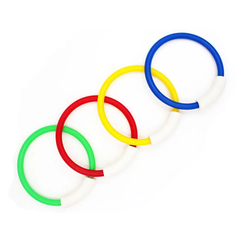 4pcs Children Colorful Diving Ring Pool Sink Swimming Water Game Plastic Durable Sticks Toys Ring Toys
4pcs Children Colorful Diving Ring Pool Sink Swimming Water Game Plastic Durable Sticks Toys Ring Toys