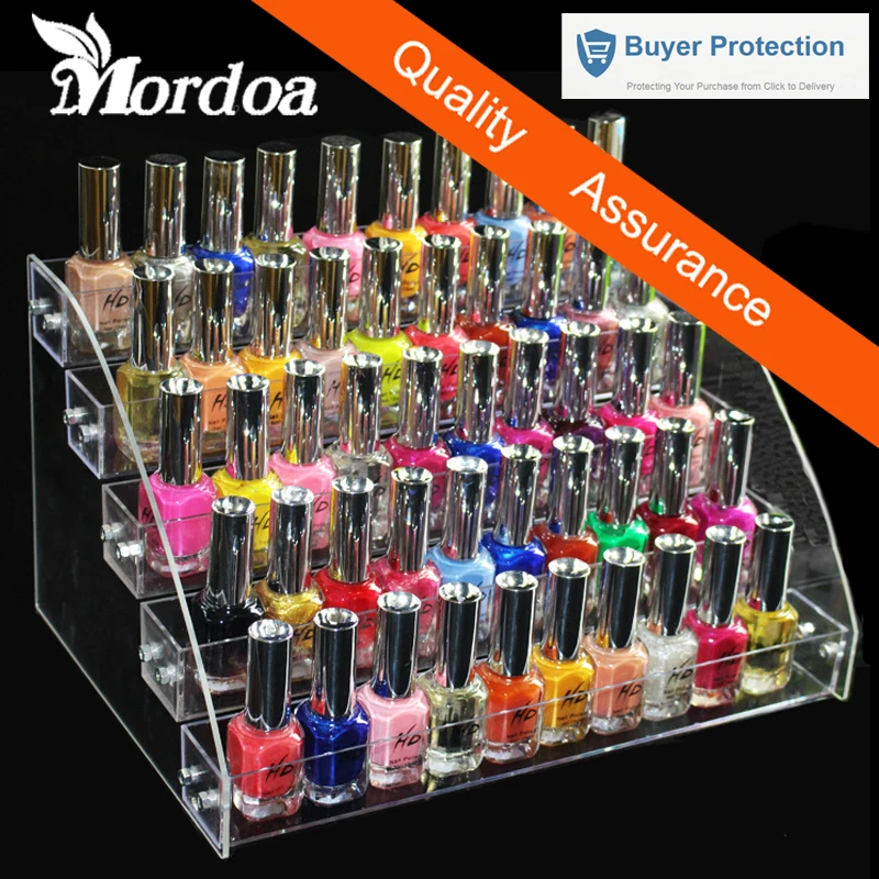 5 Tiers Cosmetic Makeup Nail Polish Varnish Display Stand Rack Holder Booking Jewelry Acrylic Packaging Organizer Storage Box
5 Tiers Cosmetic Makeup Nail Polish Varnish Display Stand Rack Holder Booking Jewelry Acrylic Packaging Organizer Storage Box