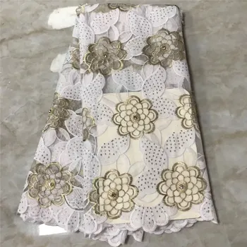 White gold Color African Lace Fabric,2020 Embroidered Nigerian Lace Fabric,High Quality French Tulle Lace Fabric For Wedding
White gold Color African Lace Fabric,2020 Embroidered Nigerian Lace Fabric,High Quality French Tulle Lace Fabric For Wedding