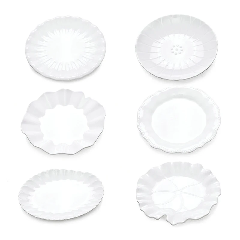 1 PCS Imitation Porcelain Melamine Plate Resistant to the Western Dish Plastic Snack Tray Steak Round Plate Dessert Dish White
1 PCS Imitation Porcelain Melamine Plate Resistant to the Western Dish Plastic Snack Tray Steak Round Plate Dessert Dish White