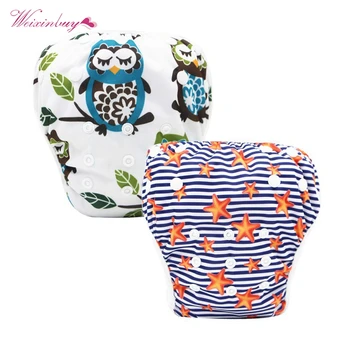WEIXINBUY 2Pcs Baby Infant Swim Nappies Reusable Newborn Swimwear Cute Baby Swimsuit Baby Bathing Suit Adjustable Swim Diapers
WEIXINBUY 2Pcs Baby Infant Swim Nappies Reusable Newborn Swimwear Cute Baby Swimsuit Baby Bathing Suit Adjustable Swim Diapers