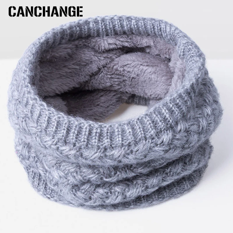 CANCHANGE New Style Winter Scarf For Women Men Kids Ring Scarf Knitted Cotton Neck Wear Boys Girls Solid Thick Scarves
CANCHANGE New Style Winter Scarf For Women Men Kids Ring Scarf Knitted Cotton Neck Wear Boys Girls Solid Thick Scarves
