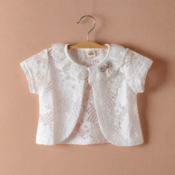 Thin Summer Lace Girl's Cardigan Jacket Children Short-Sleeved Girl Shawl 2 3 4 5 6 7 8 Years Old 2020 Kids Clothes RKC194006
Thin Summer Lace Girl's Cardigan Jacket Children Short-Sleeved Girl Shawl 2 3 4 5 6 7 8 Years Old 2020 Kids Clothes RKC194006