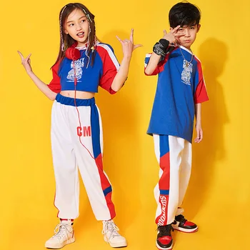 Children Jazz Dance T Shirts Clothing for Girls Boys Sweatshirt Crop Tops Jogger Pants Hip Hop Ballroom Dancing Costumes Wear
Children Jazz Dance T Shirts Clothing for Girls Boys Sweatshirt Crop Tops Jogger Pants Hip Hop Ballroom Dancing Costumes Wear