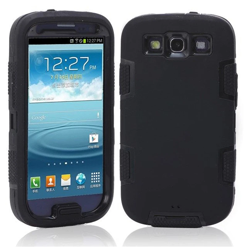 Hybrid Plastic+Silicone Defendered Case Shockproof Cover for Samsung Galaxy S3 Neo S3 Duos I9300i i9300
Hybrid Plastic+Silicone Defendered Case Shockproof Cover for Samsung Galaxy S3 Neo S3 Duos I9300i i9300