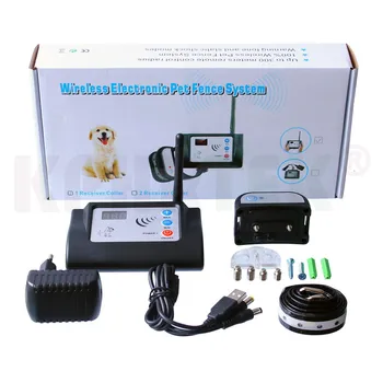 New Arrival Wireless Electronic Pet Fence System Rechargeable Transmitter and Receiver Dog Training Collar 882c 15-27nf
New Arrival Wireless Electronic Pet Fence System Rechargeable Transmitter and Receiver Dog Training Collar 882c 15-27nf