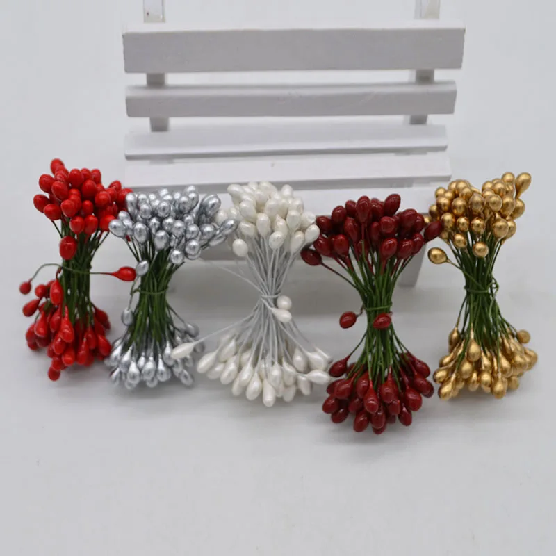 50pcs/lot 10mm Double Heads Mini Pearl Flower Stamen Pistil Wedding Decoration Scrapbooking DIY Artificial Flowers Accessories
50pcs/lot 10mm Double Heads Mini Pearl Flower Stamen Pistil Wedding Decoration Scrapbooking DIY Artificial Flowers Accessories