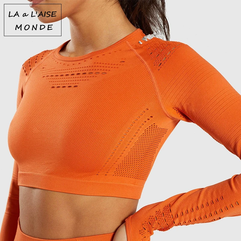 Long Sleeve Workout Tops For Women Seamless Fitness T-Shirt Sports Stay Long Sleeve T-Shirt Women 7 Colors Top Sports
Long Sleeve Workout Tops For Women Seamless Fitness T-Shirt Sports Stay Long Sleeve T-Shirt Women 7 Colors Top Sports