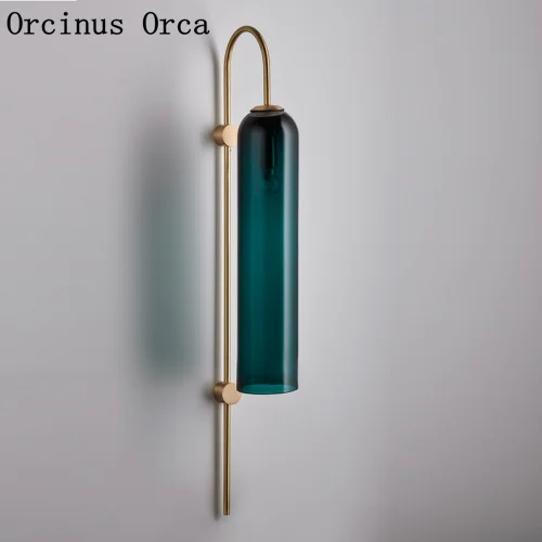 Postmodern Creative Individual LED Blue Wall lamp Living Room Corridor Bedside Lights American Simple Glass Wall lamp
Postmodern Creative Individual LED Blue Wall lamp Living Room Corridor Bedside Lights American Simple Glass Wall lamp