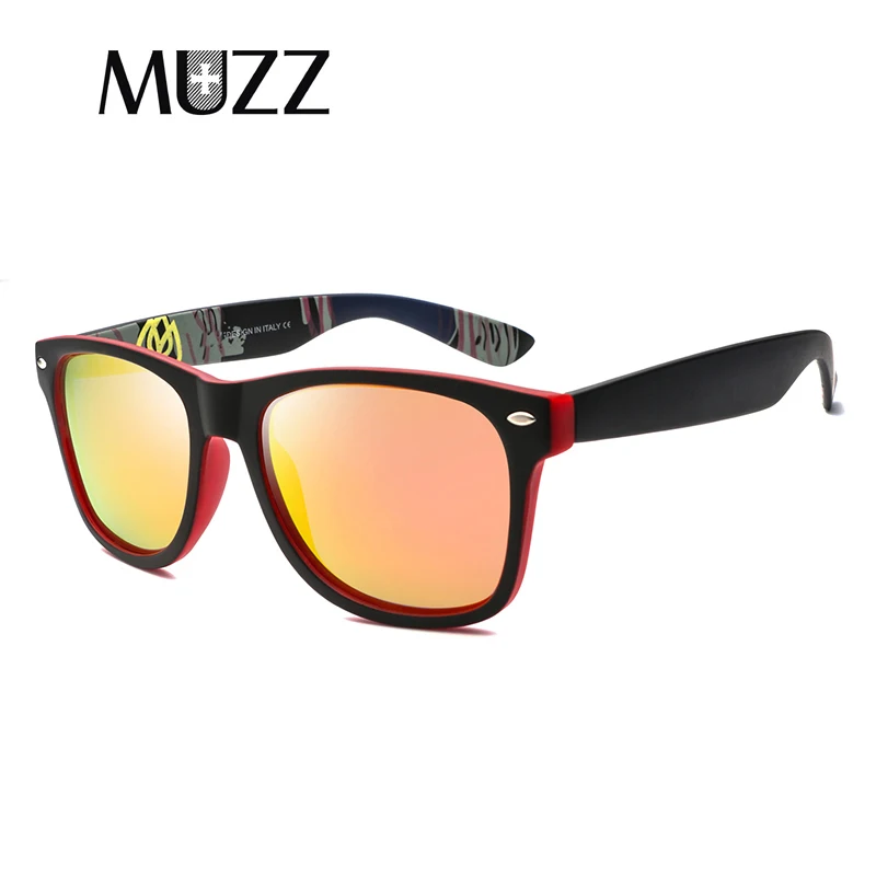 MUZZ High-quality Spied Sunglasses Men's Camo Frame Goggle Style Polarized Reflective Coating Square Men Rectangle Eyewear UV400
MUZZ High-quality Spied Sunglasses Men's Camo Frame Goggle Style Polarized Reflective Coating Square Men Rectangle Eyewear UV400