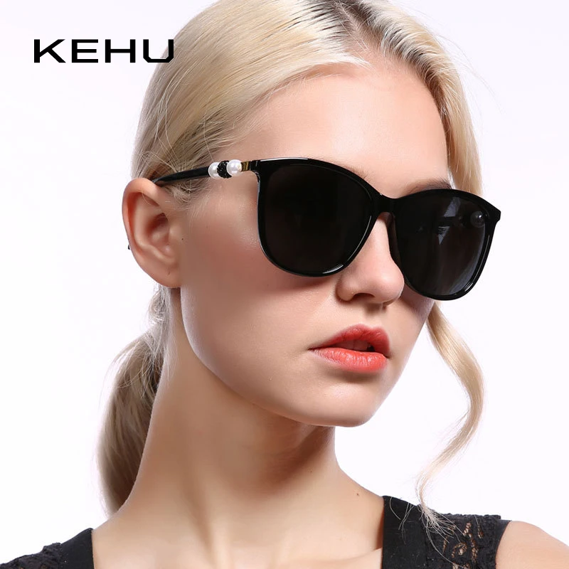 KEHU Brand Fashion Cat Eye Poalrized Sunglasses Women Luxury Pearl Glasses Frame Sun Glasses Ladies Travel & Outdoor Shades KH44
KEHU Brand Fashion Cat Eye Poalrized Sunglasses Women Luxury Pearl Glasses Frame Sun Glasses Ladies Travel & Outdoor Shades KH44