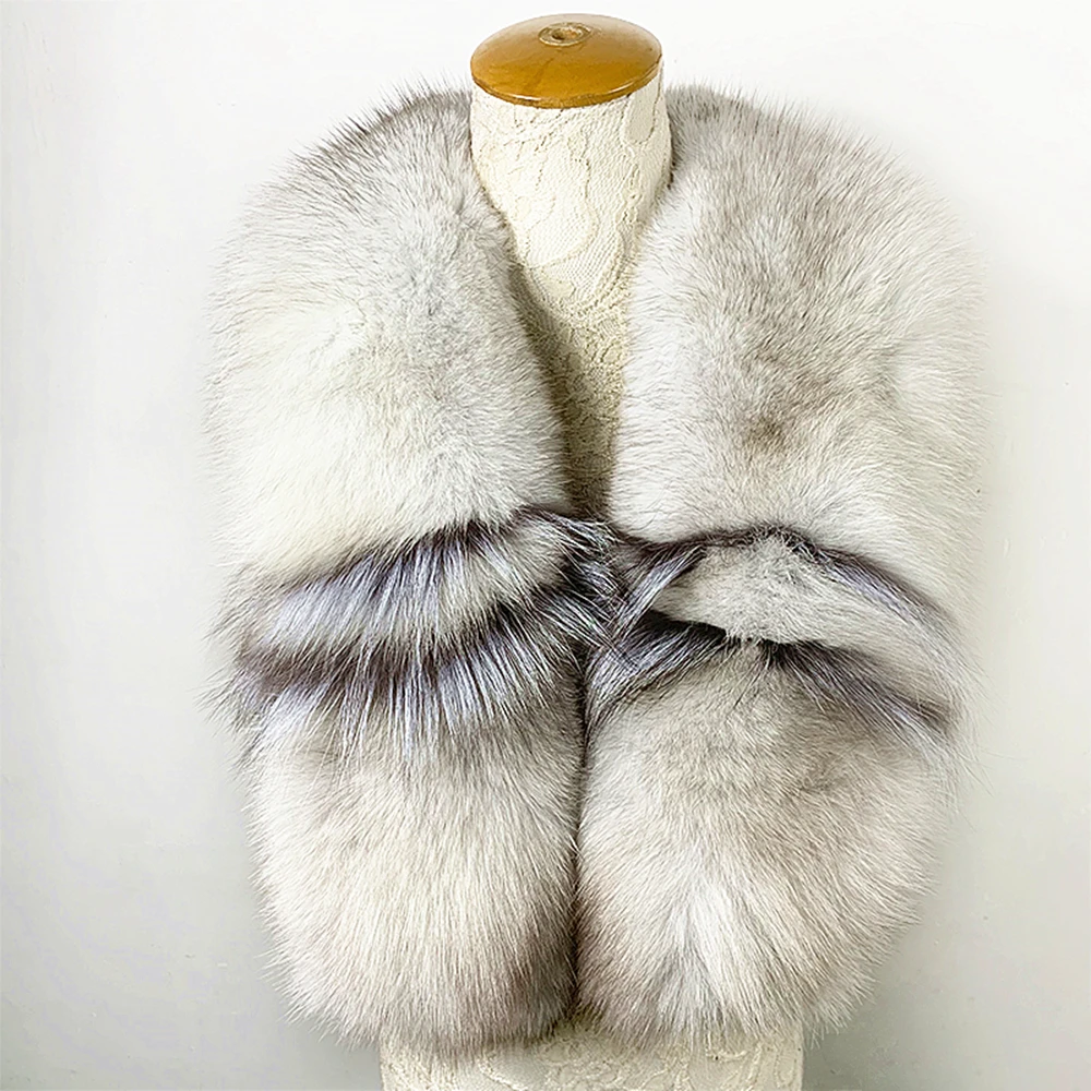 TOPFUR 2019 New Fashion Winter Female Scarf Real Blue Fox Fur Scarf For Women Natural Mysterious Fox Fur Solid Long Luxury Scarf
TOPFUR 2019 New Fashion Winter Female Scarf Real Blue Fox Fur Scarf For Women Natural Mysterious Fox Fur Solid Long Luxury Scarf