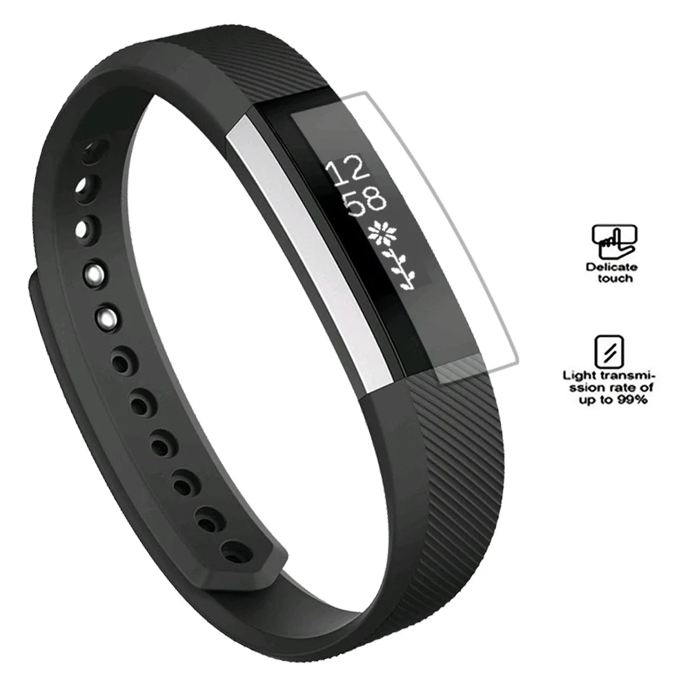 Gosear 5Pcs/Set Ultra Thin HD High Screen Protector plus TPU Full Coverage HD Clear Film for Fitbit Alta HR and Alta Bracelet
Gosear 5Pcs/Set Ultra Thin HD High Screen Protector plus TPU Full Coverage HD Clear Film for Fitbit Alta HR and Alta Bracelet