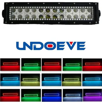 13.5 Inch 72W Led Light Bar Remote Controller RGB Halo Ring 12 Solid Colors Changing Over 300 Flashing Modes for Off-road SUV
13.5 Inch 72W Led Light Bar Remote Controller RGB Halo Ring 12 Solid Colors Changing Over 300 Flashing Modes for Off-road SUV