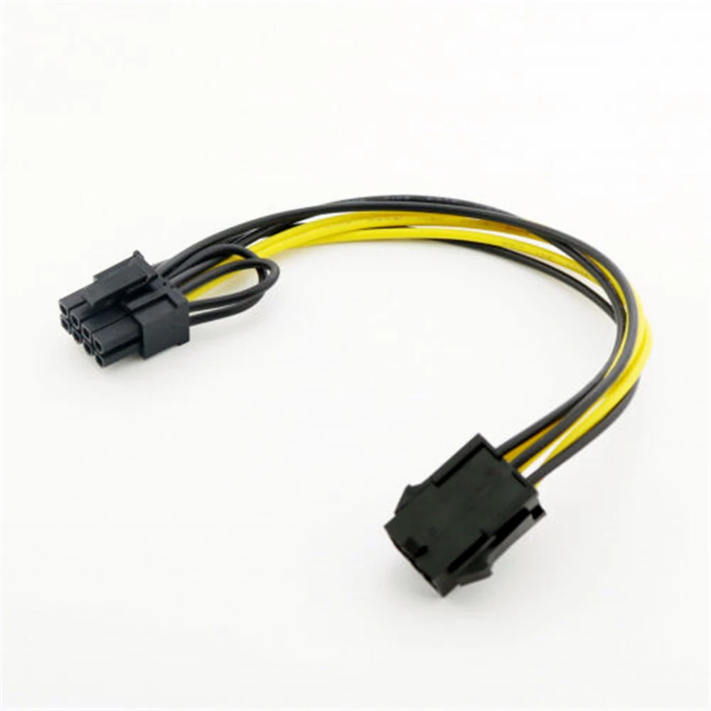 5pcs PCI-E 6-Pin to 6+2 Pin 8-pin Power Adapter Connector Cable PCI-E PCI Express Cord 22cm
5pcs PCI-E 6-Pin to 6+2 Pin 8-pin Power Adapter Connector Cable PCI-E PCI Express Cord 22cm