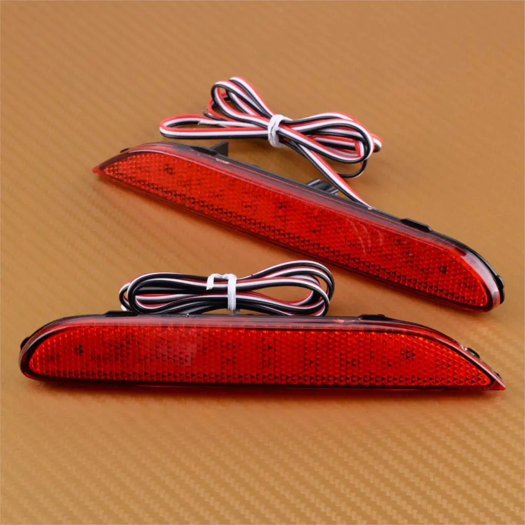 CITALL 2pcs Car Lens LED Bumper Tail Reflector Turn Signal Marker Lights For Infiniti QX56 Q50 QX60 QX80 JX35 QX30 Nissan Leaf
CITALL 2pcs Car Lens LED Bumper Tail Reflector Turn Signal Marker Lights For Infiniti QX56 Q50 QX60 QX80 JX35 QX30 Nissan Leaf
