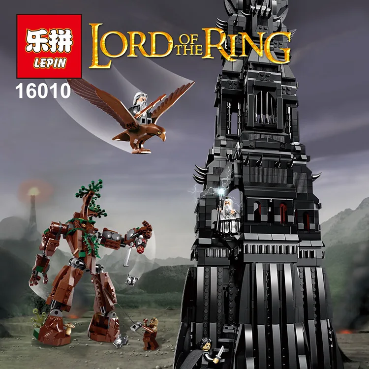 

2016 New LEPIN 16010 2430Pcs Lord of the Rings The Tower of Orthanc Model Building Kits Blocks Bricks Toys Gift 10237