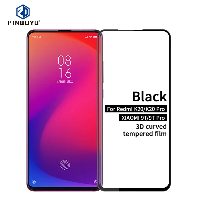 Original PINWUYO 9H 3D Curved Full Cover Tempered Glass Redmi K20 Pro Screen Protector Film For Xiaomi Redmi K20
Original PINWUYO 9H 3D Curved Full Cover Tempered Glass Redmi K20 Pro Screen Protector Film For Xiaomi Redmi K20