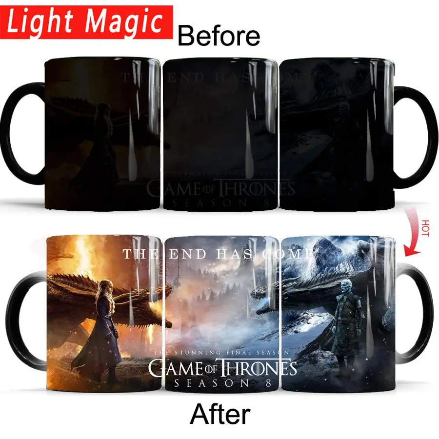 Game of Thrones Travel Coffee Magic Mug Color Changind Ceramic Mugs Cup Tea Gift for Your Friends
Game of Thrones Travel Coffee Magic Mug Color Changind Ceramic Mugs Cup Tea Gift for Your Friends
