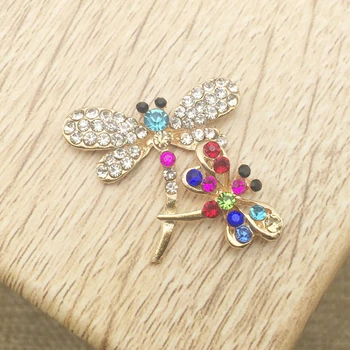 50pcs Dragonfly Brooch Decor Jewelry Charms Strass Crystal Stone Rhinestone Button Buckle Wedding Brides Hair Clips Invitations
50pcs Dragonfly Brooch Decor Jewelry Charms Strass Crystal Stone Rhinestone Button Buckle Wedding Brides Hair Clips Invitations
