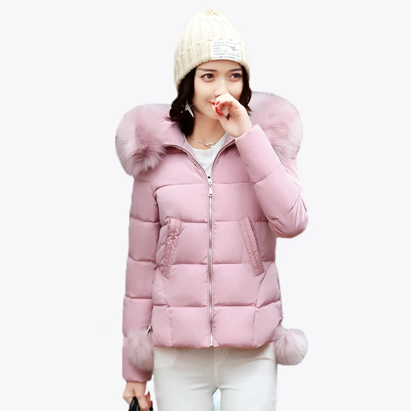 Winter Coat Women New Women Parka 2018 Short Slim Large Fur Collar Hooded Female Cotton Jacket Ladies Coats Outerwear Clothing
Winter Coat Women New Women Parka 2018 Short Slim Large Fur Collar Hooded Female Cotton Jacket Ladies Coats Outerwear Clothing