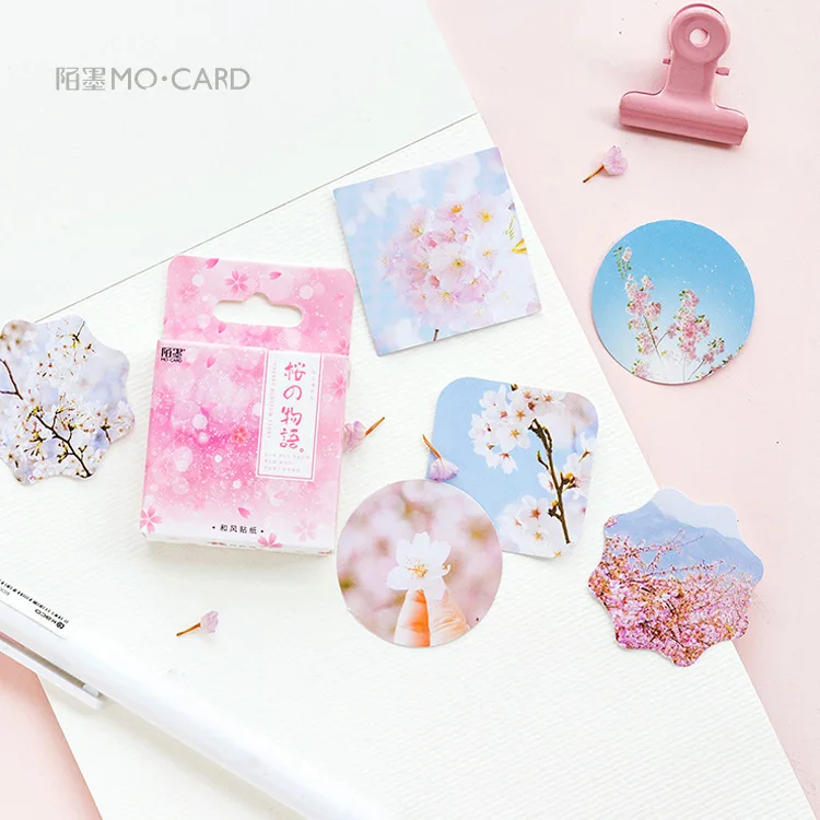 45PCS/box New Cute Cherry Blossoms Diary Paper Lable Stickers Crafts And Scrapbooking Decorative Lifelog Sticker DIY Stationery
45PCS/box New Cute Cherry Blossoms Diary Paper Lable Stickers Crafts And Scrapbooking Decorative Lifelog Sticker DIY Stationery