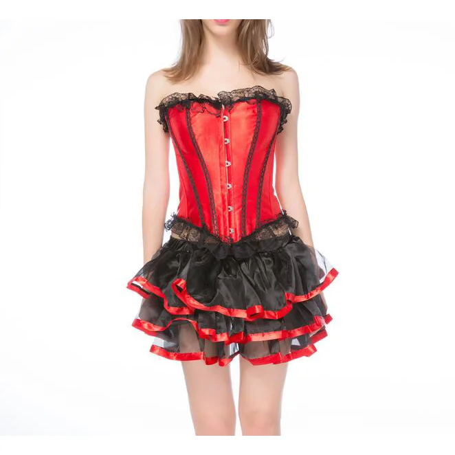 2017 women dancer dress witch halloween sexy underbust bustier corset mini skirt gothic corset dress with - Bustier Halloween Costumes 2017 women dancer dress witch halloween sexy underbust bustier corset mini skirt gothic corset dress with - Bustier Halloween Costumes