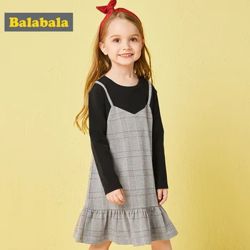 Balabala princess plaid dress autumn clothing for children toddler girl clothing Long Sleeve fashion England Style for Girls
Balabala princess plaid dress autumn clothing for children toddler girl clothing Long Sleeve fashion England Style for Girls