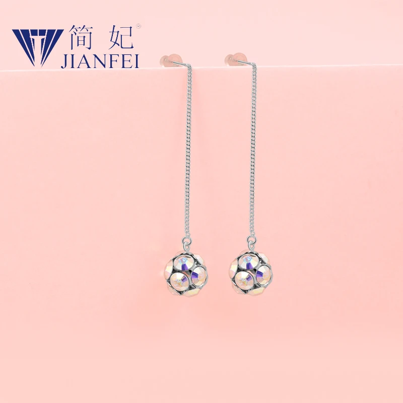 More Crystal 925 sterling silver needle Simplicity Fashion Graceful Earrings For Woman Girls Fashion Jewelry Gift 1
More Crystal 925 sterling silver needle Simplicity Fashion Graceful Earrings For Woman Girls Fashion Jewelry Gift 1