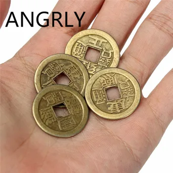ANGRLY 24mm Chinese Feng Shui Lucky Ching/Ancient Coins Educational Emperors Antique Fortune Money Party Copper Craft Supplies
ANGRLY 24mm Chinese Feng Shui Lucky Ching/Ancient Coins Educational Emperors Antique Fortune Money Party Copper Craft Supplies
