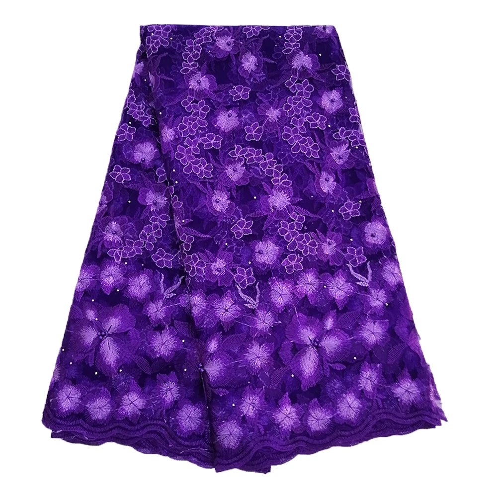 High Quality 2019 African French Net Lace Fabric Embroidered Nigerian Lace Fabric 5Yards Polyester Tulle Lace With Stones
High Quality 2019 African French Net Lace Fabric Embroidered Nigerian Lace Fabric 5Yards Polyester Tulle Lace With Stones