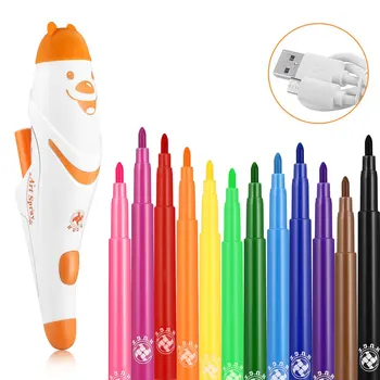 Electric Spray Art Pen Airbrush Marker Set Watercolor Paint Pen Magic Pen Coloured Markers Childrens Kids Toy Gift
Electric Spray Art Pen Airbrush Marker Set Watercolor Paint Pen Magic Pen Coloured Markers Childrens Kids Toy Gift