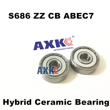 Free Shipping S686 ZZ CB ABEC7 6x13x5 mm s686zz Germany Hybrid ceramic si3n4 balls+ ss rings ball bearing
Free Shipping S686 ZZ CB ABEC7 6x13x5 mm s686zz Germany Hybrid ceramic si3n4 balls+ ss rings ball bearing