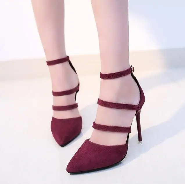 2018 women's high heels 34-43 large spring new hollow pointy high with thick shoes with a burst of fashion shoes
2018 women's high heels 34-43 large spring new hollow pointy high with thick shoes with a burst of fashion shoes