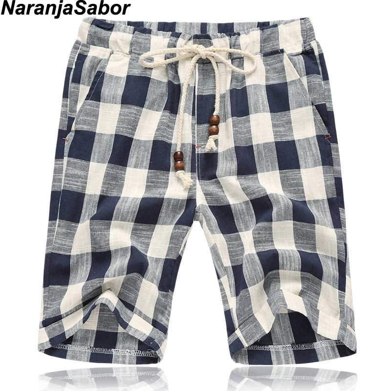NaranjaSabor 2019 Summer Mens Casual Shorts Cotton Plaid Beach Shorts Men Fashion Short Male Sport Cool Brand Clothing 5XL N505
NaranjaSabor 2019 Summer Mens Casual Shorts Cotton Plaid Beach Shorts Men Fashion Short Male Sport Cool Brand Clothing 5XL N505