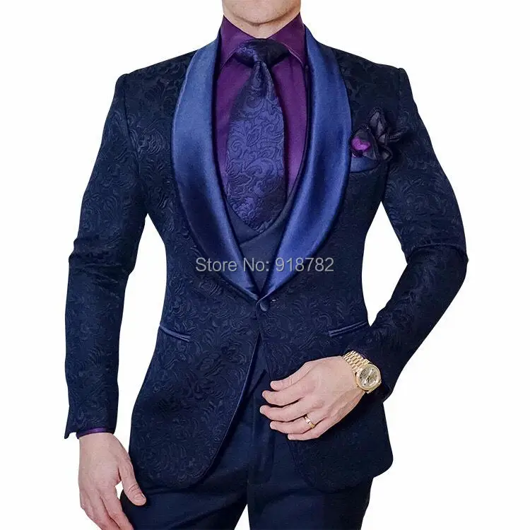 Men Suits With Pants Navy Blue 3 Pieces Set Paisley Jacket Tuxedo 2018 Men Suits For Wedding Groom Suit Terno Masculino Slim Fit
Men Suits With Pants Navy Blue 3 Pieces Set Paisley Jacket Tuxedo 2018 Men Suits For Wedding Groom Suit Terno Masculino Slim Fit