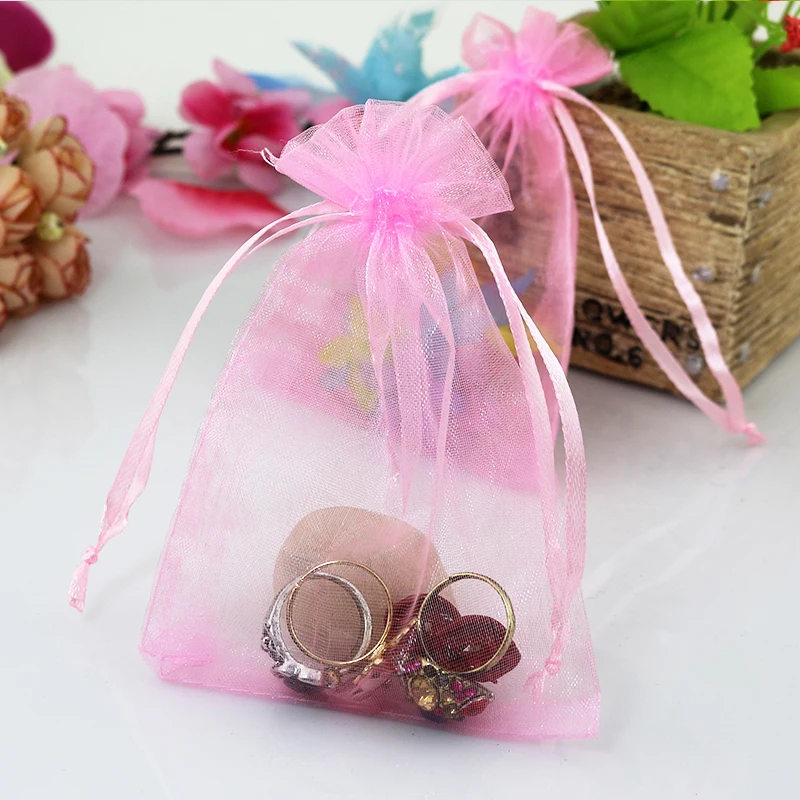 17x23cm (6.69"x9.05")100pcs Pink Jewelry Bags Packing Drawable Organza Bags Wedding Bags Organza Christmas Cosmetic Gift Bags
17x23cm (6.69"x9.05")100pcs Pink Jewelry Bags Packing Drawable Organza Bags Wedding Bags Organza Christmas Cosmetic Gift Bags