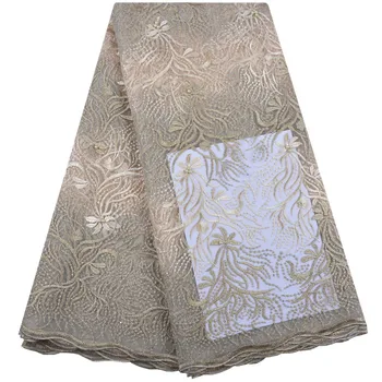 Latest African French Lace Fabric 2018 High Quality Net Lace Embroidery Fabric Nigerian Wedding Tulle Lace Fabric S1389
Latest African French Lace Fabric 2018 High Quality Net Lace Embroidery Fabric Nigerian Wedding Tulle Lace Fabric S1389