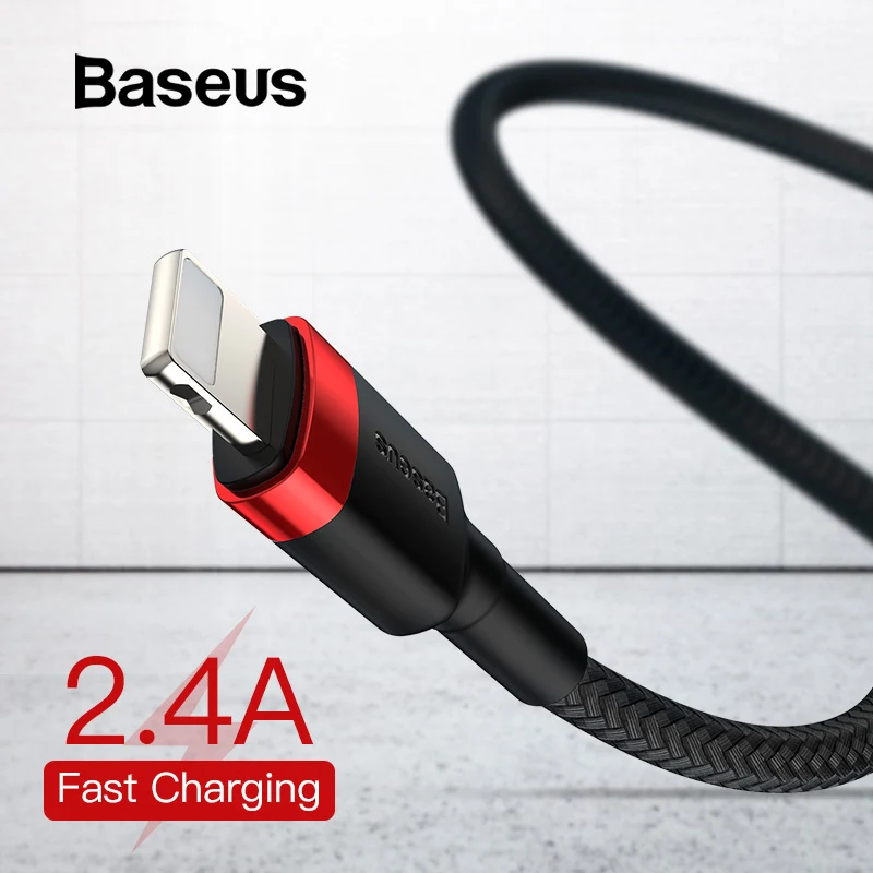 Baseus USB Cable for iPhone Xs Max XR X 8 8plus 2.4A Fast Charger Data USB Cable for iPhone 7 6 6S Mobile Phone Charging Cord
Baseus USB Cable for iPhone Xs Max XR X 8 8plus 2.4A Fast Charger Data USB Cable for iPhone 7 6 6S Mobile Phone Charging Cord