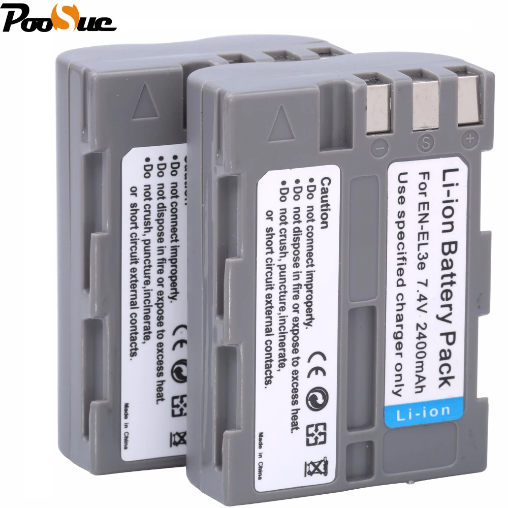 EN-EL3e Camera battery EN EL3e ENEL3e 7.4V 2400mAh Camera Bateria for Nikon D50 D70 D200 D300 DSLR D700
EN-EL3e Camera battery EN EL3e ENEL3e 7.4V 2400mAh Camera Bateria for Nikon D50 D70 D200 D300 DSLR D700