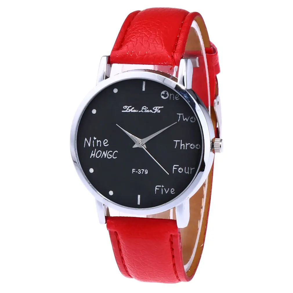 Leather Strap Women Quartz Watch Ladies Wristwatch Luxury Girl Quartzwatch for Dropshipping Fashion relojes mujer | Наручные часы