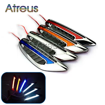 Atreus 1pair Car Side Turn Signal Lights 12V 3W LED Car Side Lamps Blade Shape Car-styling For universal car lamp Accessories
Atreus 1pair Car Side Turn Signal Lights 12V 3W LED Car Side Lamps Blade Shape Car-styling For universal car lamp Accessories